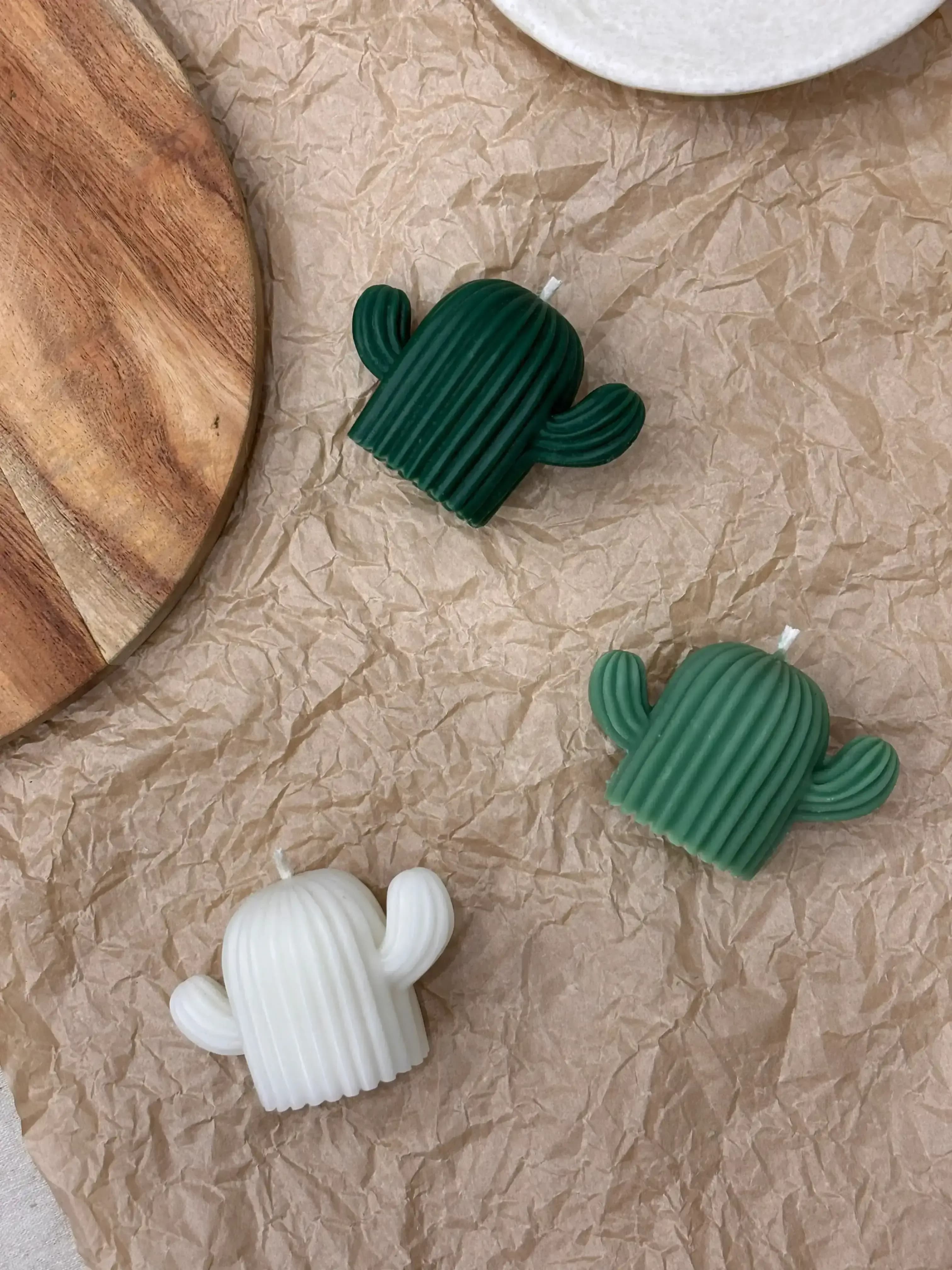 Cactus Candle (Set of 2) alternate view