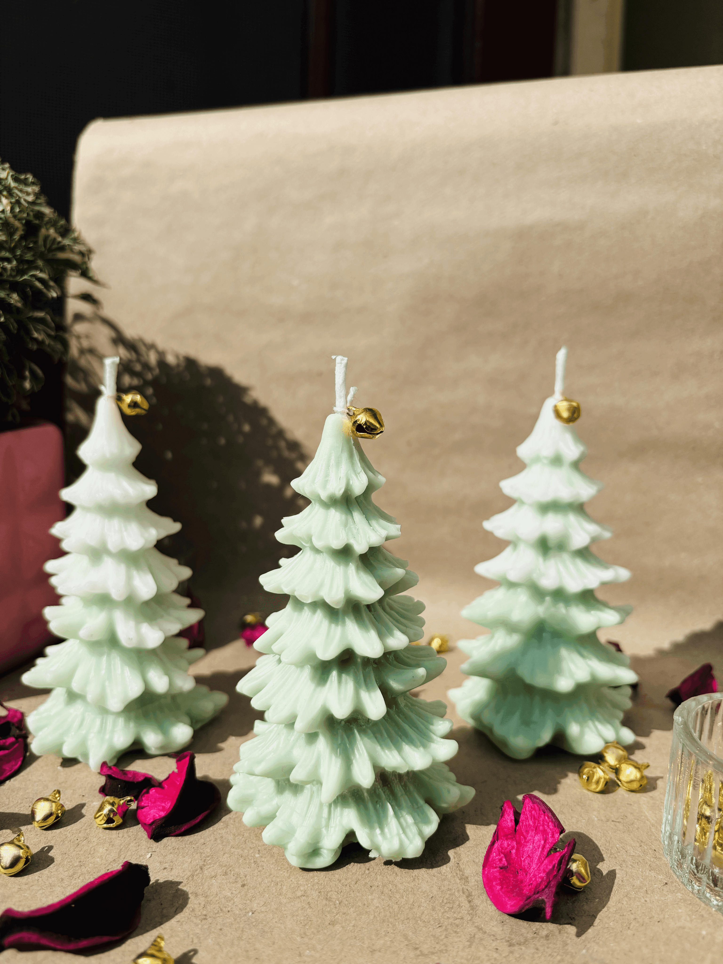 Christmas tree candle